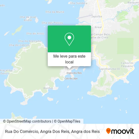 Rua Do Comércio, Angra Dos Reis mapa