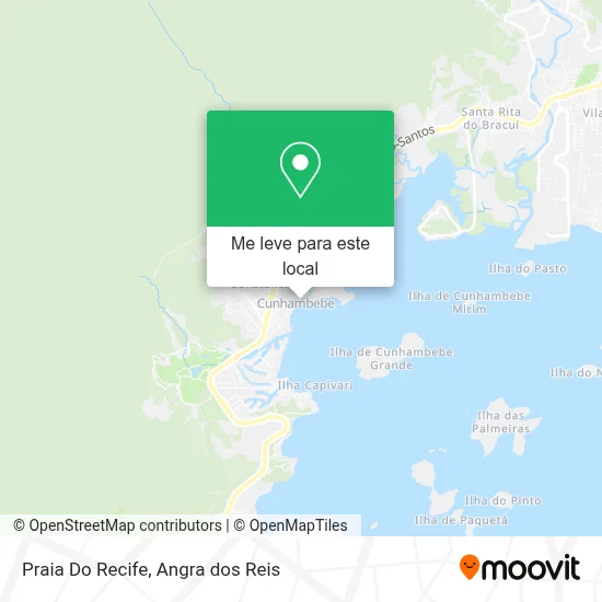 Praia Do Recife mapa