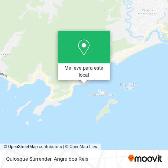 Quiosque Surrender mapa