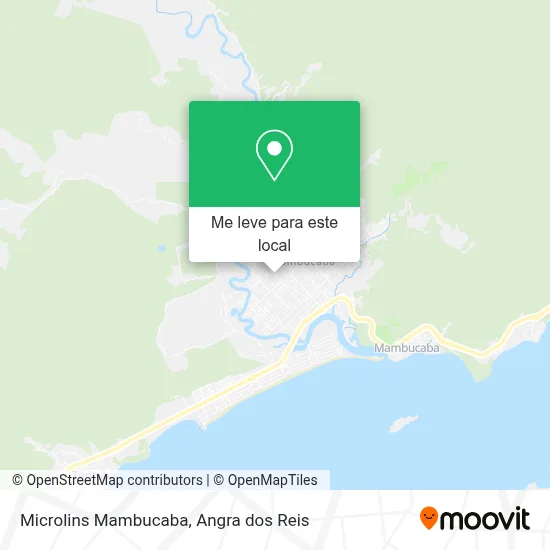 Microlins Mambucaba mapa