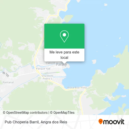 Pub Choperia Barril mapa