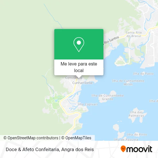 Doce & Afeto Confeitaria mapa