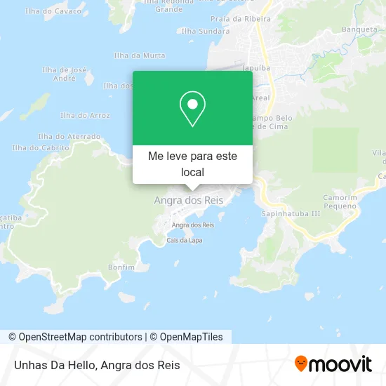 Unhas Da Hello mapa