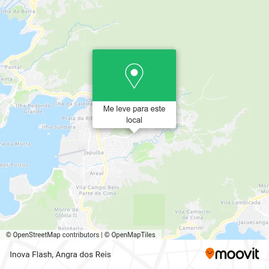 Inova Flash mapa