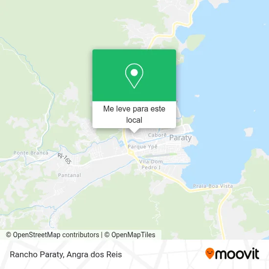 Rancho Paraty mapa