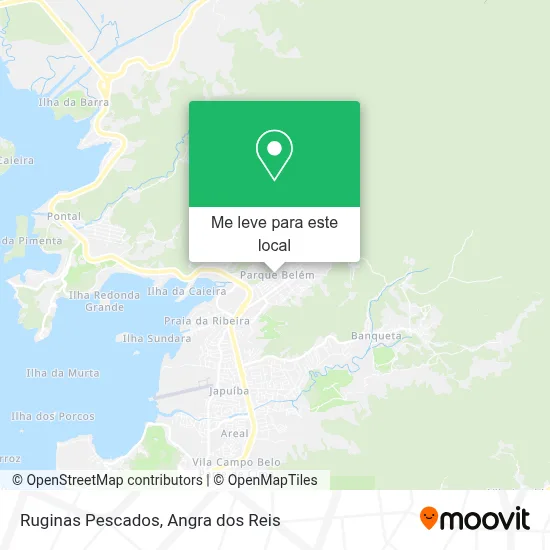 Ruginas Pescados mapa