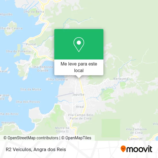 R2 Veículos mapa