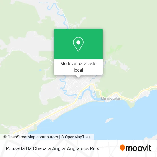 Pousada Da Chácara Angra mapa