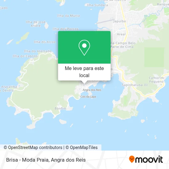 Brisa - Moda Praia mapa