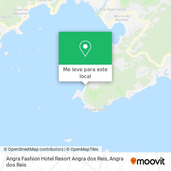 Angra Fashion Hotel Resort Angra dos Reis mapa