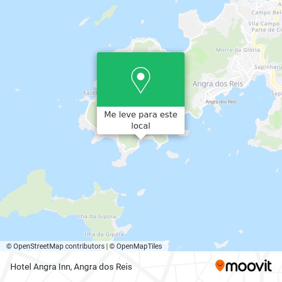 Hotel Angra Inn mapa