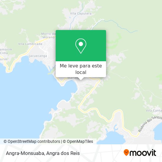 Angra-Monsuaba mapa