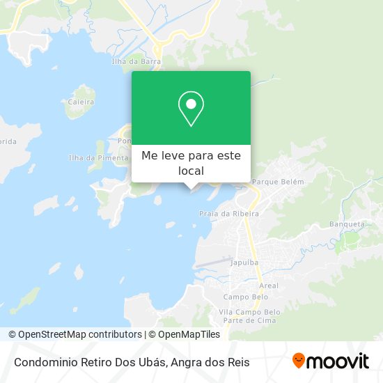 Condominio Retiro Dos Ubás mapa