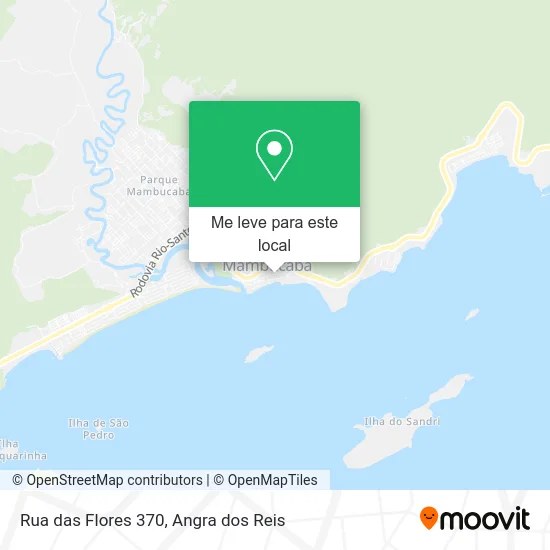 Rua das Flores 370 mapa