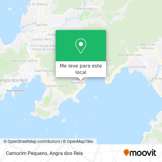 Camorim Pequeno mapa