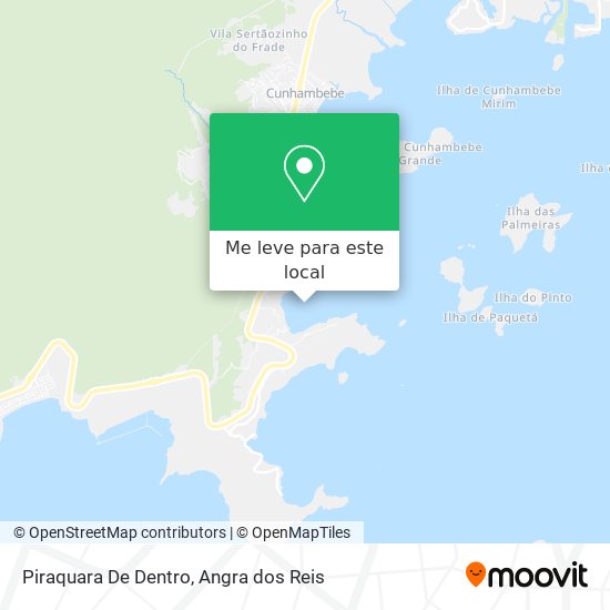 Piraquara De Dentro mapa