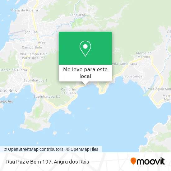 Rua Paz e Bem 197 mapa