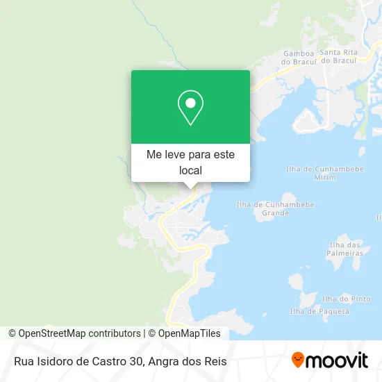 Rua Isidoro de Castro 30 mapa