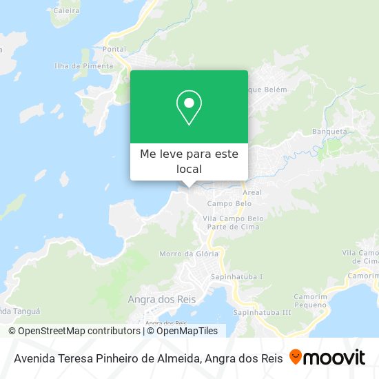Avenida Teresa Pinheiro de Almeida mapa