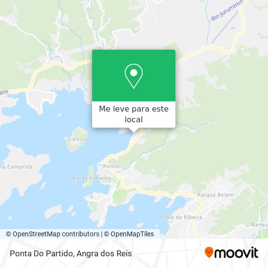 Ponta Do Partido mapa