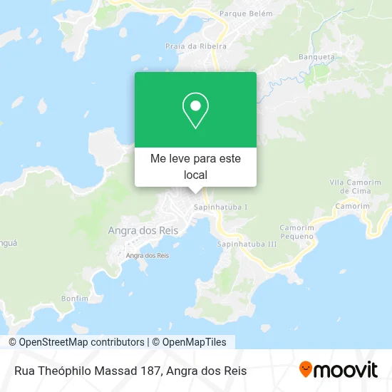 Rua Theóphilo Massad 187 mapa