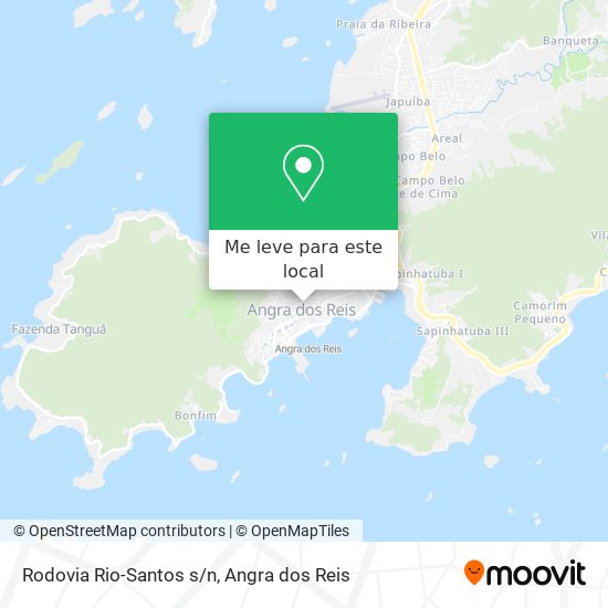 Rodovia Rio-Santos s/n mapa