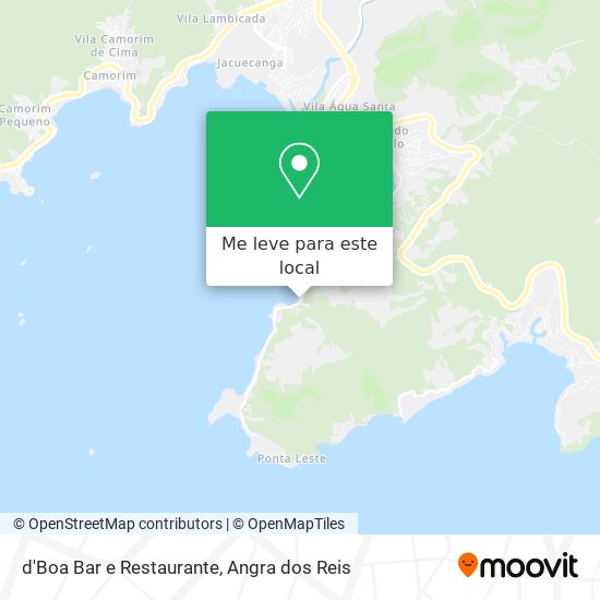d'Boa Bar e Restaurante mapa