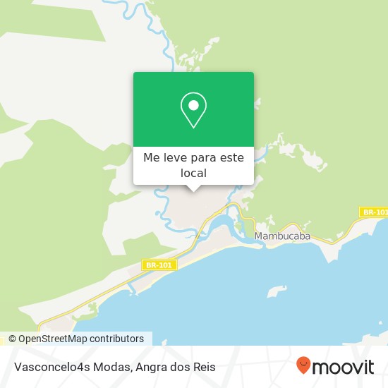 Vasconcelo4s Modas, Avenida Francisco Magalhães de Castro, 760 Parque Mambucaba Angra dos Reis-RJ 23954-210 mapa