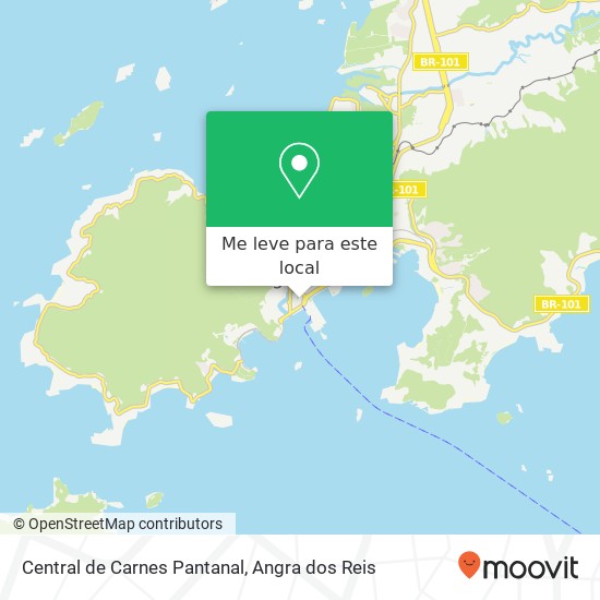 Central de Carnes Pantanal, Rua Marcelo Santos Centro Angra dos Reis-RJ 23900-160 mapa