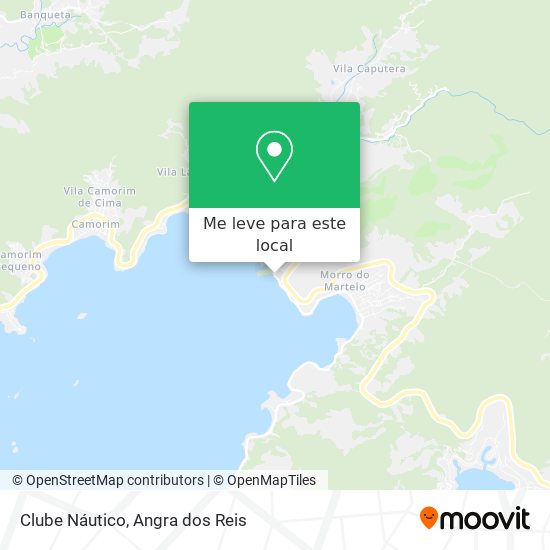 Clube Náutico mapa