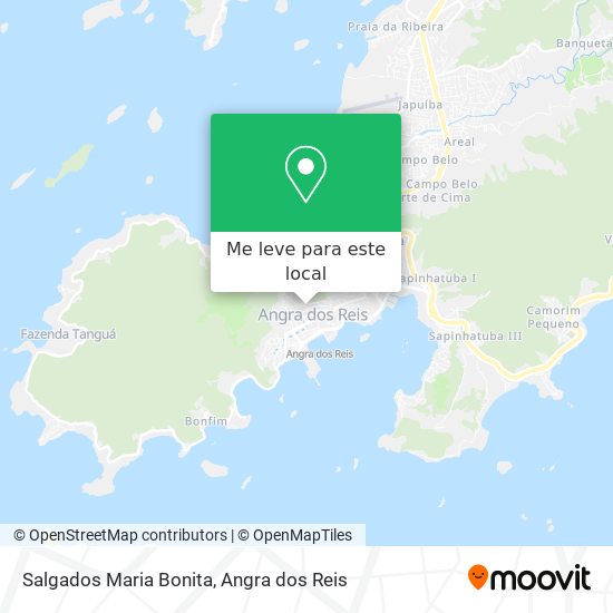 Salgados Maria Bonita mapa