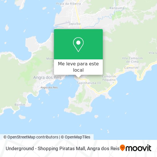 Underground - Shopping Piratas Mall mapa