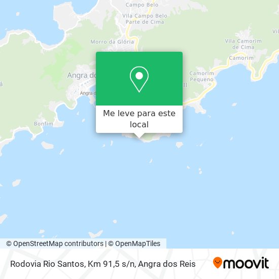 Rodovia Rio Santos, Km 91,5 s / n mapa