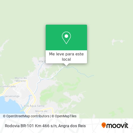 Rodovia BR-101 Km 466 s/n mapa