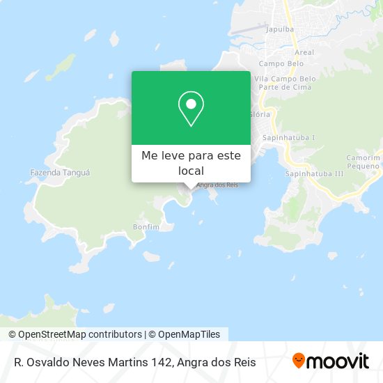 R. Osvaldo Neves Martins 142 mapa