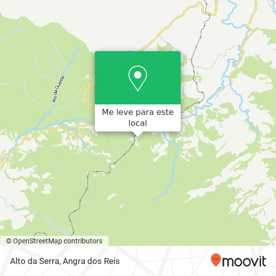 Alto da Serra mapa