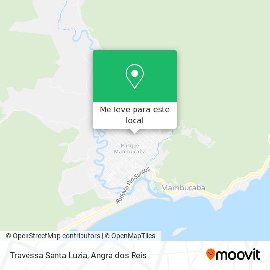 Travessa Santa Luzia mapa