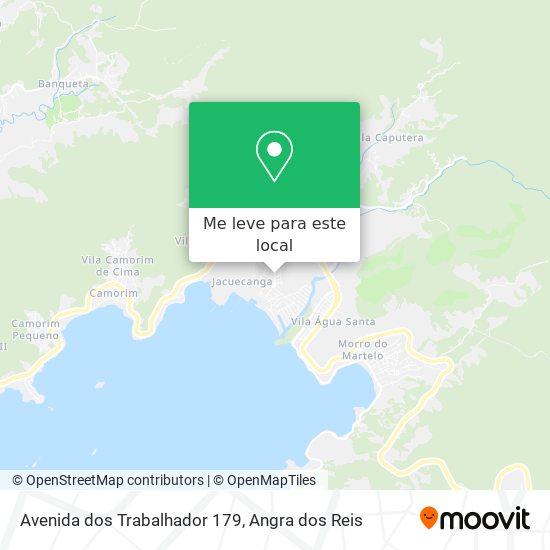Avenida dos Trabalhador 179 mapa