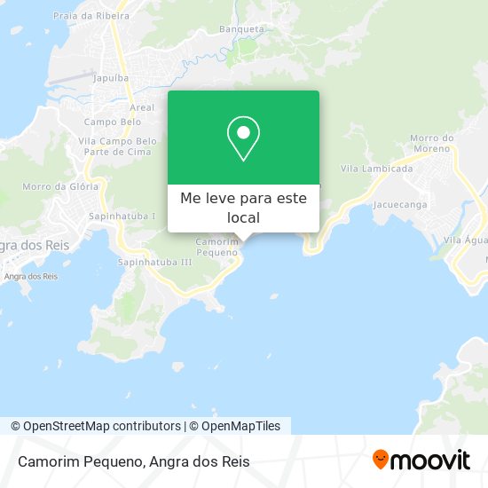 Camorim Pequeno mapa