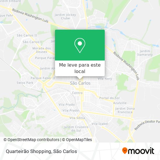 Quarteirão Shopping mapa
