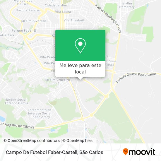 Campo De Futebol Faber-Castell mapa