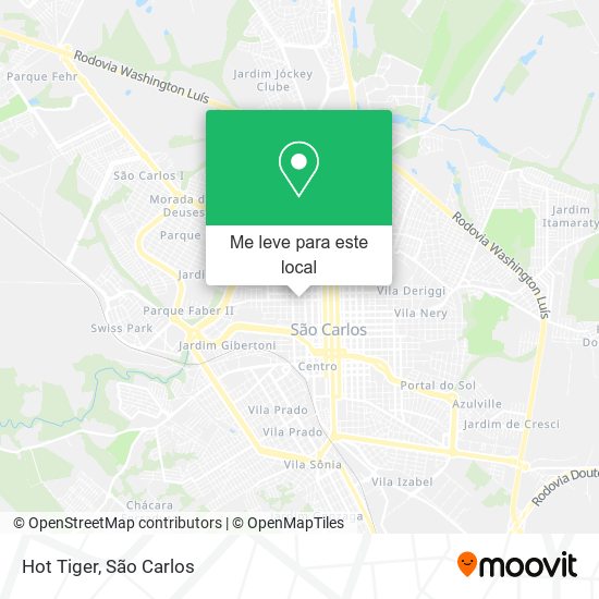 Hot Tiger mapa