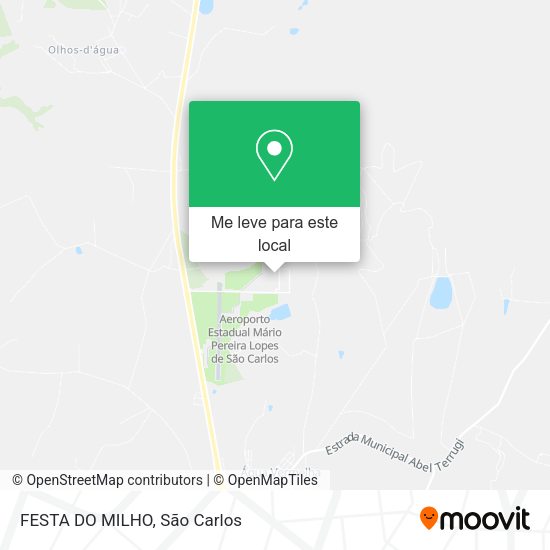 FESTA DO MILHO mapa