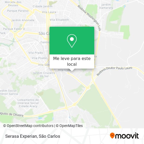 Serasa Experian mapa