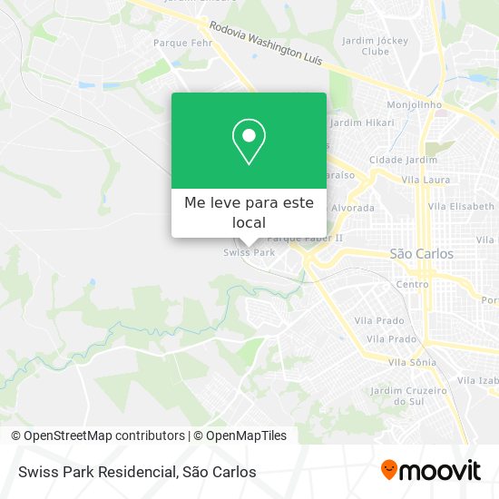 Swiss Park Residencial mapa