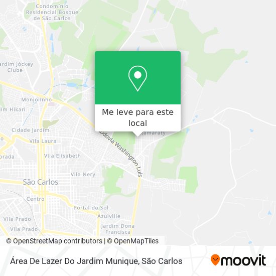 Área De Lazer Do Jardim Munique mapa