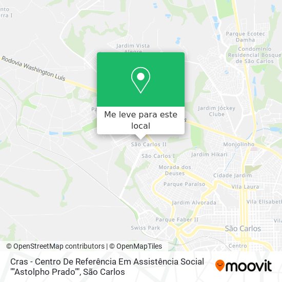 Cras - Centro De Referência Em Assistência Social ""Astolpho Prado"" mapa