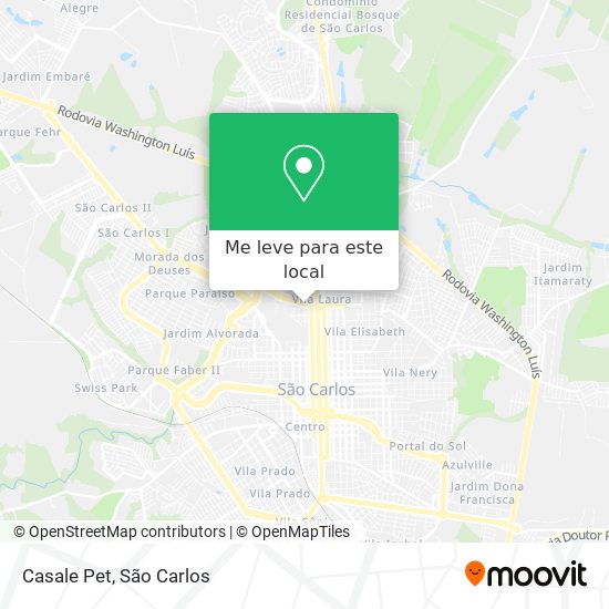 Casale Pet mapa