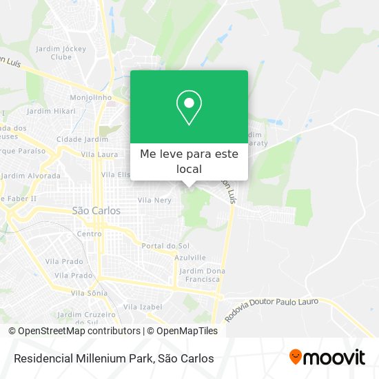 Residencial Millenium Park mapa