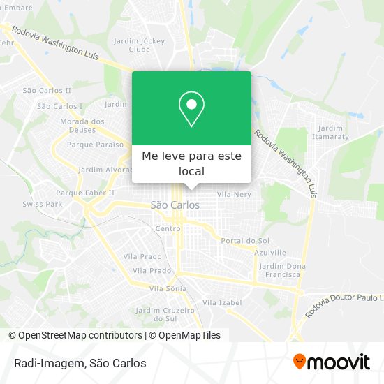 Radi-Imagem mapa